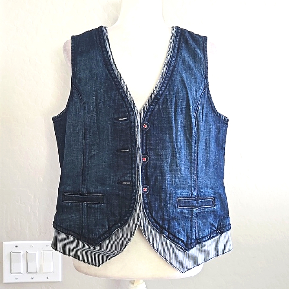 Chico's Denim Vest